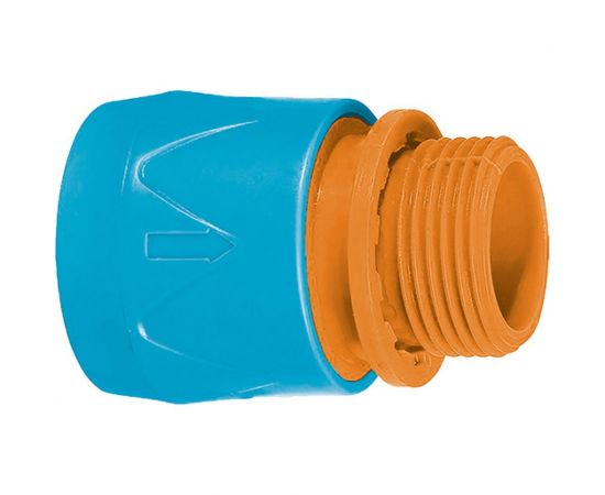 Соединитель быстросъемный, пластиковый, внешняя резьба для шланга 3/4"" Yard 64-2-020 