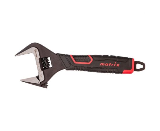 Разводной ключ MATRIX PRO тонкие губки фосфатированный 2-х компонентная рукоятка 200 мм 15577 