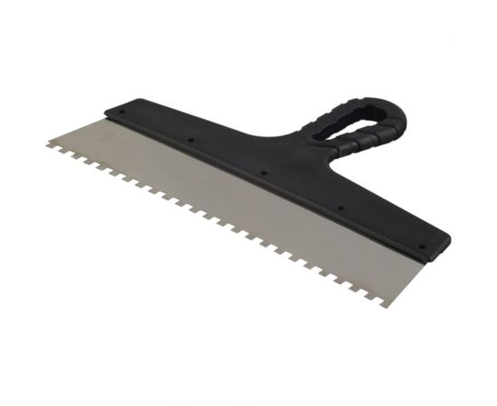 Шпатель Петрович зубчатый стальной 450 мм размер зуба 6*6мм П120-45-6 4100002923 