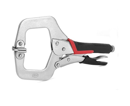 Зажимные клещи INTERTOOL C-type 280мм, Cr-V UT-5206 