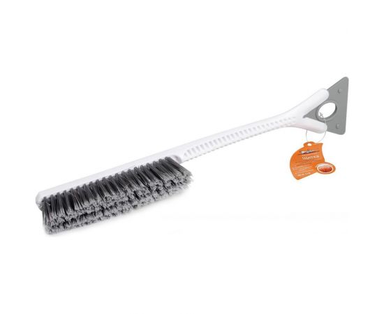 Щетка от снега и льда с мягкой распушённой щетиной 52 см + съемный скребок Airline AB-R-11R 