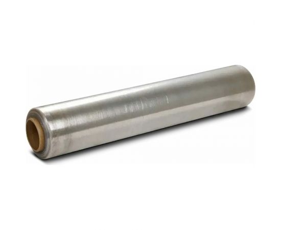 Стрейч-пленка Кордленд вторичная, 500 мм x 23 мкм, 2.5 кг (нетто), прозрачный, Р STR-00507 