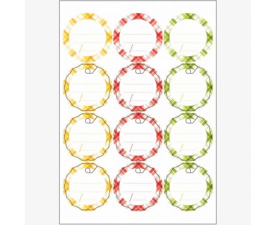 Этикетка для банок и бутылок с зажимом Tescoma DELLA CASA 24 шт 895292 