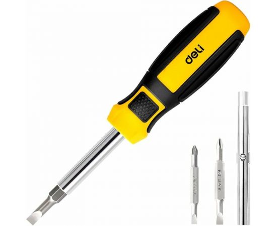 Многофункциональная отвертка DELI 6-в-1 dl260206 104516 