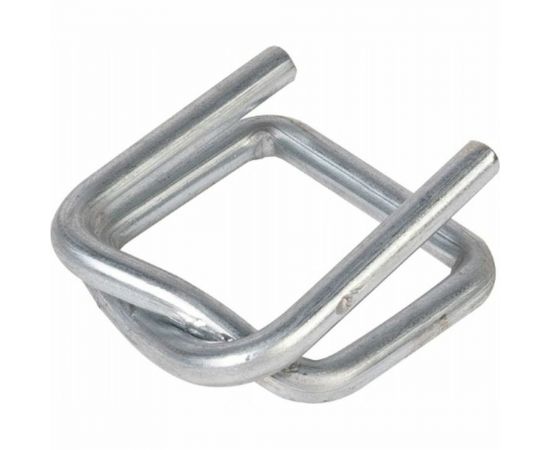 Металлическая пряжка для ПП/ПЭТ лент FLAGMAN TOOLS 13 мм, 1000 шт. PM00700055 