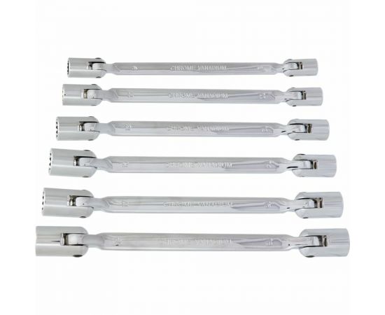 Набор двусторонних шарнирных торцовых ключей NEO Tools с внутренним шестигранником, 6 шт. 09-140 