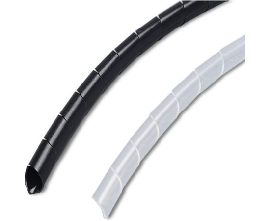 Спиральная пластиковая оплетка PARLMU SWB 4-7, полиэтилен, размер 4, бухта 20 м, цвет прозрачный PR4700100 