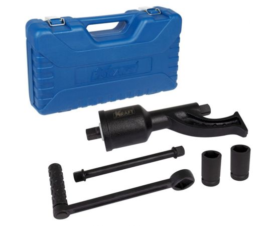 Механический усиленный гайковерт KRAFT 1"" с головками 32, 33 мм KT 705076 