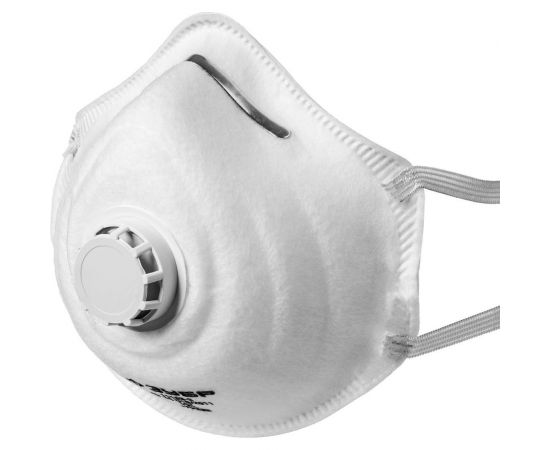 Коническая фильтрующая полумаска ЗУБР ФК-99 FFP3 с клапаном 11163-3 