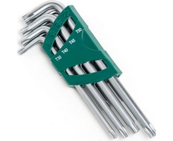 Шестигранники SATA 9 предметов TORX пластиковый блистер S2 09702 – изображение 2