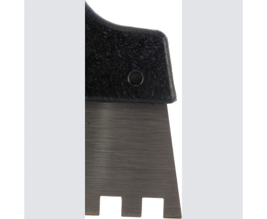 Зубчатый шпатель с антикоррозийным покрытием 150мм зуб 10х10мм Jettools 202-150/10 – изображение 2