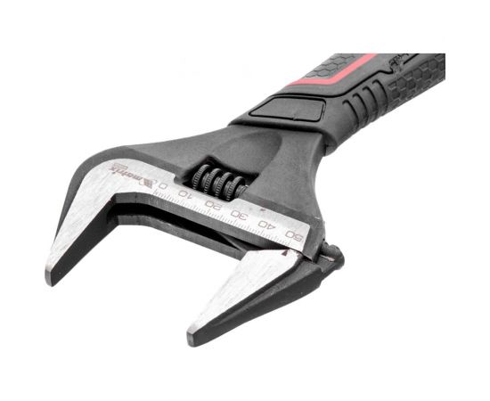 Разводной ключ MATRIX PRO тонкие губки фосфатированный 2-х компонентная рукоятка 200 мм 15577 – изображение 3