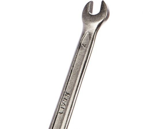 Комбинированный ключ, холодная штамповка 7 мм Cr-V KRAFT KT 700501 – изображение 3