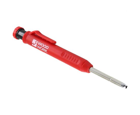 Механический карандаш WOODWORK с грифелем d2,8 мм, пластиковый корпус, с набором грифелей CPL-002 – изображение 3