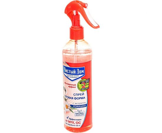Спрей от мух и ос Чистый дом с экстрактом ромашки 02-344 – изображение 3