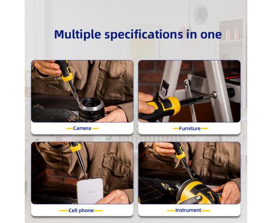 Многофункциональная отвертка DELI 6-в-1 dl260206 104516 – изображение 3