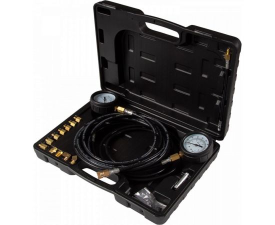 Манометр для измерения давления масла AFFIX, 2 манометра 7 и 35 бар, комплект адаптеров AF12020023C – изображение 3