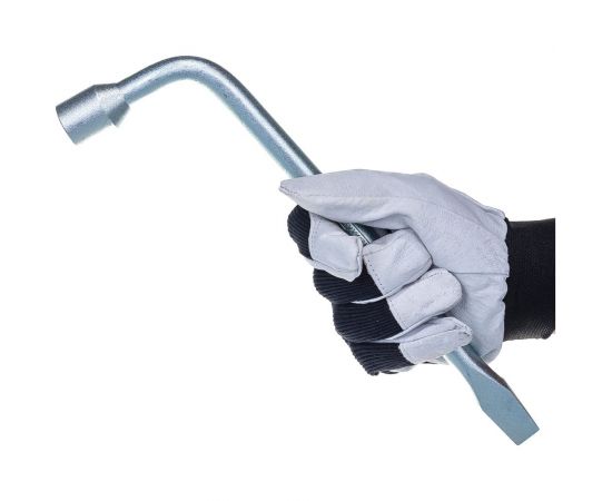 Баллонный L-образный ключ, кованый с лопаткой SKYWAY S04303004 – изображение 4