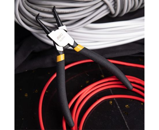 Изогнутый съемник внутренних стопорных колец DELI DL0343 98432 – изображение 4