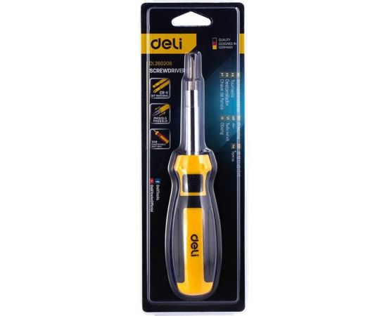 Многофункциональная отвертка DELI 6-в-1 dl260206 104516 – изображение 4