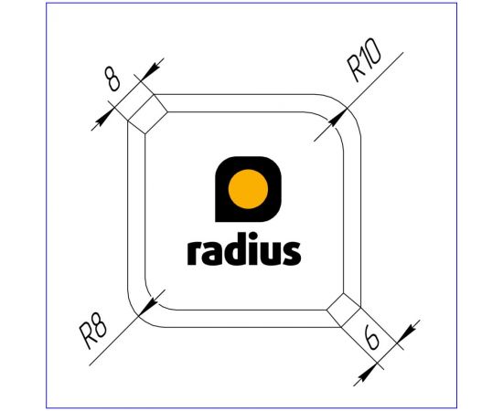 Шпатель для формовки швов ООО РАДИУСТРЕЙД radius 40512 – изображение 4