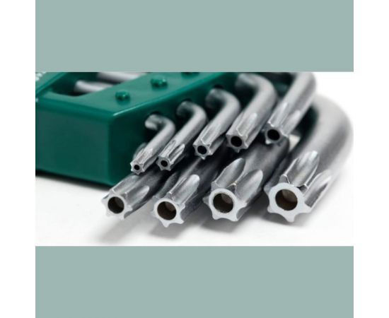 Шестигранники SATA 9 предметов TORX пластиковый блистер S2 09702 – изображение 5