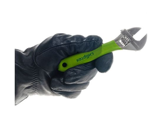 Разводной ключ СИБРТЕХ 150 мм, никелированный 15524 – изображение 6