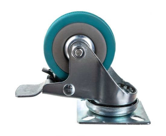 Колесо аппаратное поворотное с тормозом Longway SCgb 25 