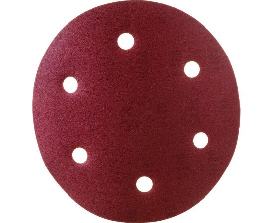 Круг шлифовальный (5 шт; 225 мм; P180; 6 отверстий) АЯ-ТЕХ 4673729815024 