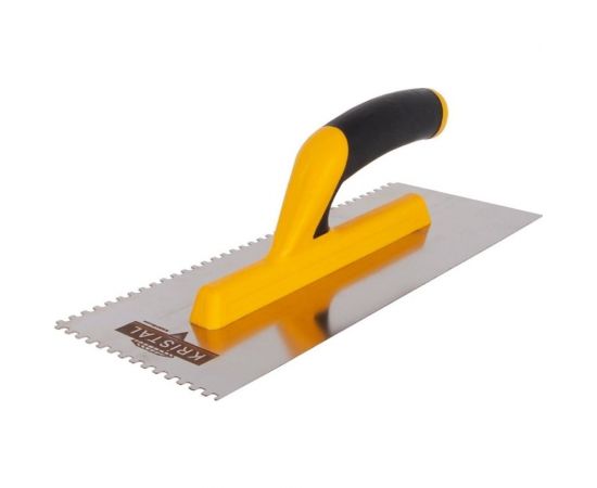 Профессиональная гребёнка KRISTAL 300х120мм, зуб 4х4 нержавейка 36535 