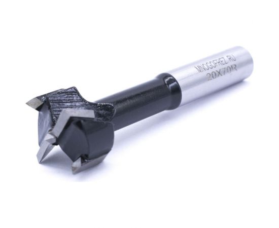 Сверло чашечное четырехзаходное по дереву FT120207R (20х70 мм; хв-к 10 мм; правое вращение) МНОГОФРЕЗ 6594 