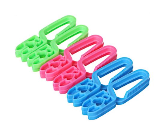 Клипсы для полотенец VETTA 6 шт, пластик 453-097 