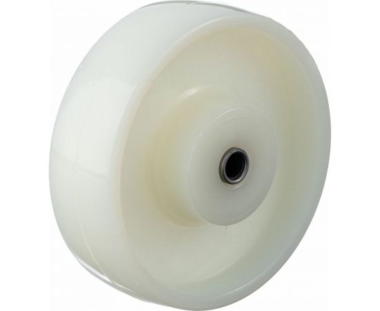 Колесо под ось (100 мм; подшипник скольжения; грузоподъемность 250 кг; полиамид) СТЕЛЛА-ТЕХНИК N48100PNYSW 