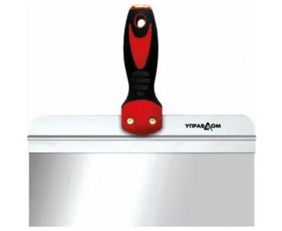 Шпатель для гипсокартона Управдом размер 300 мм, полотно из нерж.стали 4100003311 