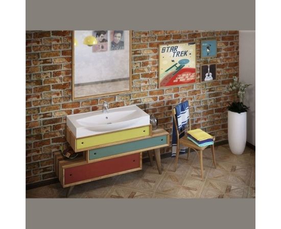 Умывальник Kirovit Элвис 850 белый 18280 – изображение 2