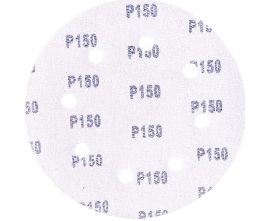 Круг шлифовальный (5 шт; 180 мм; P150; 8 отверстий) АЯ-ТЕХ 4673729815079 – изображение 2