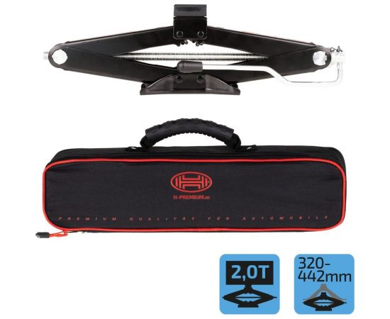 Механический домкрат Heyner 2 т, 98-442 мм 347200 – изображение 2