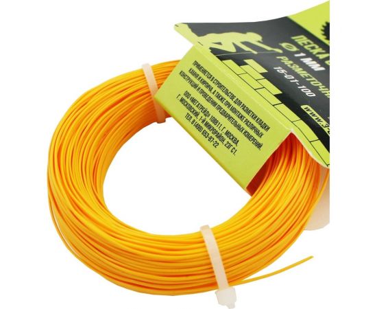 Леска строительная разметочная 1 мм, 50 м On 15-01-100 – изображение 2