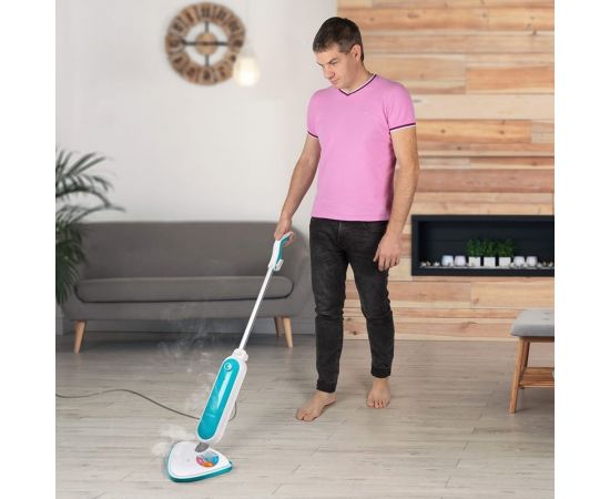 Паровая швабра Endever Odyssey Q-610 белый/голубой 90133 – изображение 3