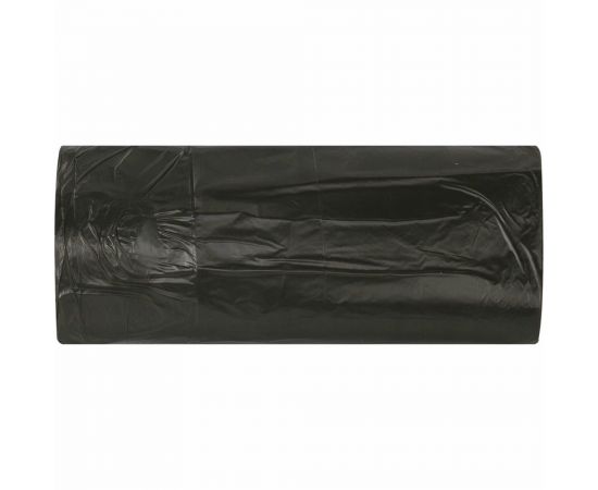 Мешки в рулоне для мусора 30 л, черные, 30 шт, ПНД, 10 мкм, 50x60 см ЛЮБАША 608090 – изображение 3