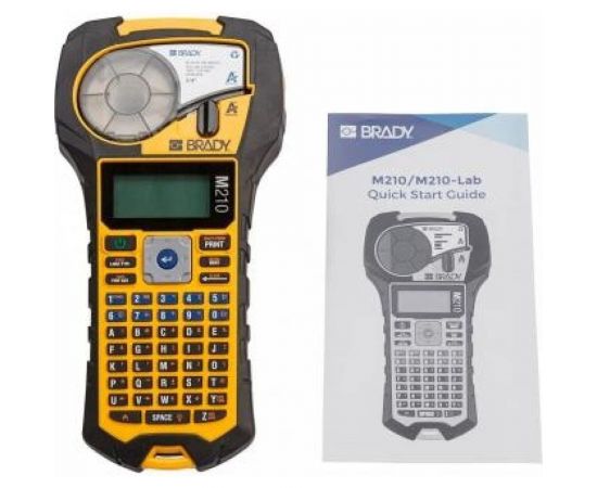 Портативный ленточный принтер-маркиратор с кириллицей с картриджем M21-750-499 BRADY M210-RUS brd152262 – изображение 3