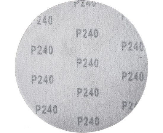Круг шлифовальный (5 шт; 150 мм; Р240) для шлифовальных станков Fit 39809 – изображение 3