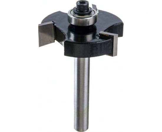 Фреза кромочная фальцевая с нижним подшипником серия 1023 (40x10x50 мм; Z3; хвостовик 8 мм) Росомаха 802317 – изображение 3