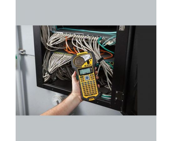 Портативный ленточный принтер-маркиратор с кириллицей с картриджем M21-750-499 BRADY M210-RUS brd152262 – изображение 4