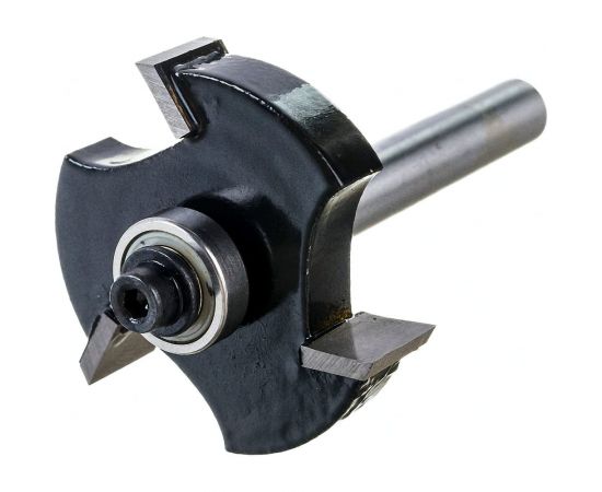 Фреза кромочная фальцевая с нижним подшипником серия 1023 (40x10x50 мм; Z3; хвостовик 8 мм) Росомаха 802317 – изображение 4