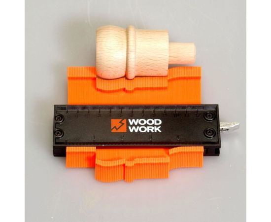 Шаблон для копирования контура WOODWORK 125x100 мм GRT-125 – изображение 4