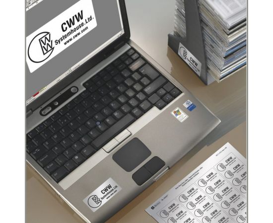 Самоклеящиеся этикетки Avery Zweckform серебристые полиэстер 210x297 мм 20 шт. L6013-20 – изображение 5