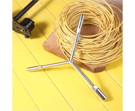 Y-образный торцевой ключ DELI dl81012 8, 10, 12 мм, материал Cr-V 104506 – изображение 5