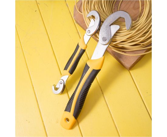 Набор универсальных самозажимных ключей DELI DL932-2 2шт 104460 – изображение 5