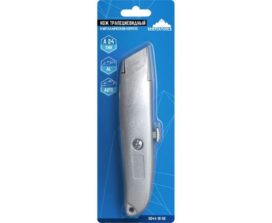 Трапециевидный нож vertextools в металическом корпусе 0044-18-58 – изображение 5